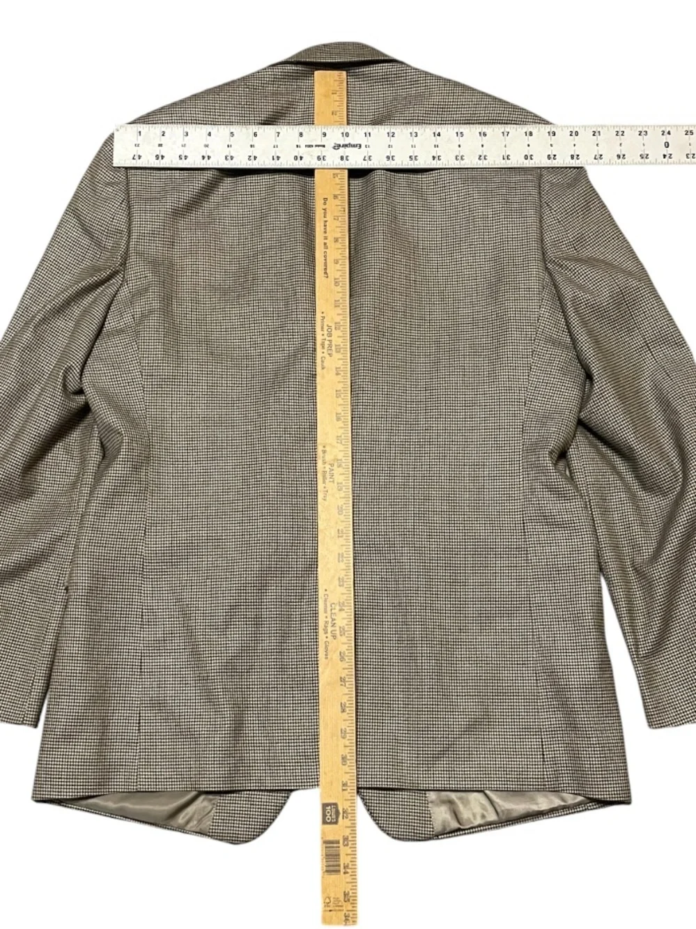 Men's Lauren Ralph Lauren 42L Houndstooth Blazer Sport Coat Suit Jacket